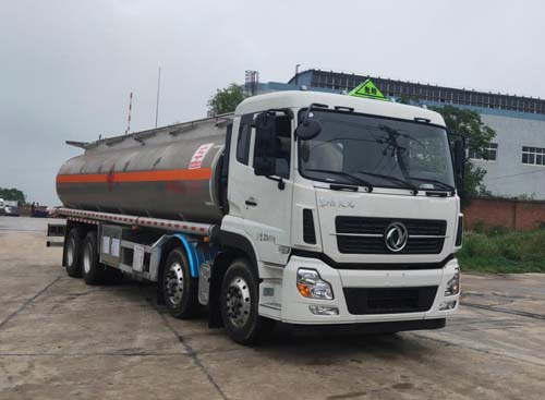 東風(fēng)天龍前四后八鋁合金運(yùn)油車(chē)(介質(zhì):汽油)30方